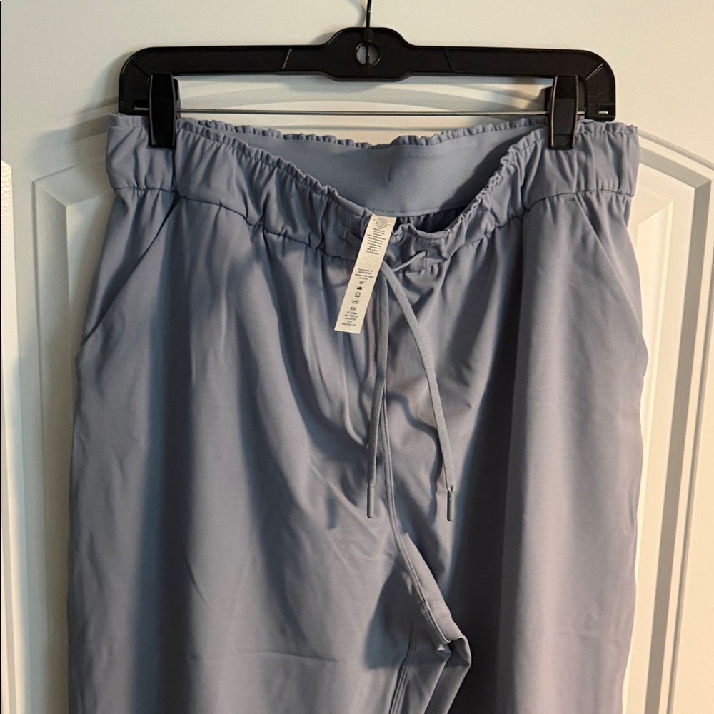 Light Blue Drawstring Pants, lululemon, new with out tag size 12,